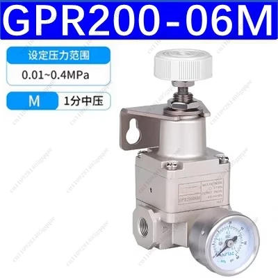 Precision Pressure Reducing Regulator GPR20006L GPR20006M GPR20006H GPR30008L GPR30008M GPR30008H