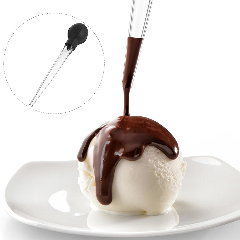 

3 Pcs Baking Measuring Tools Pipette with Measurements Pippets for Kitchen Dropper Oil Absorption