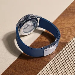 New Design CTS Fluororubber Watch Strap 18mm 20mm 22mm 21mmQuick Release Butterfly Buckle Watch Bands FKM Strap For Cut To Size