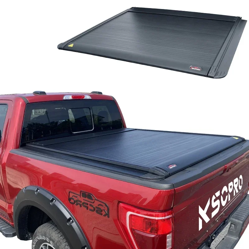 

Electric Retractable Roller Shutter Truck Bed Tonneau Cover for 2015-2024 Ford F150 F-150 5.5' Bed