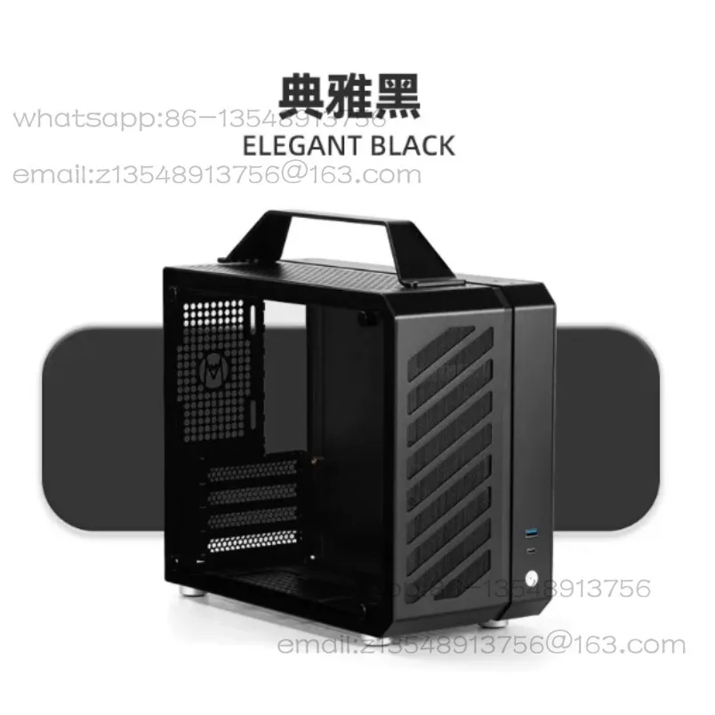 New Spot C26 Sonic Portable Portable Side Transparent ITXMATX Desktop Computer Water Cooled Mini Chassis Spot