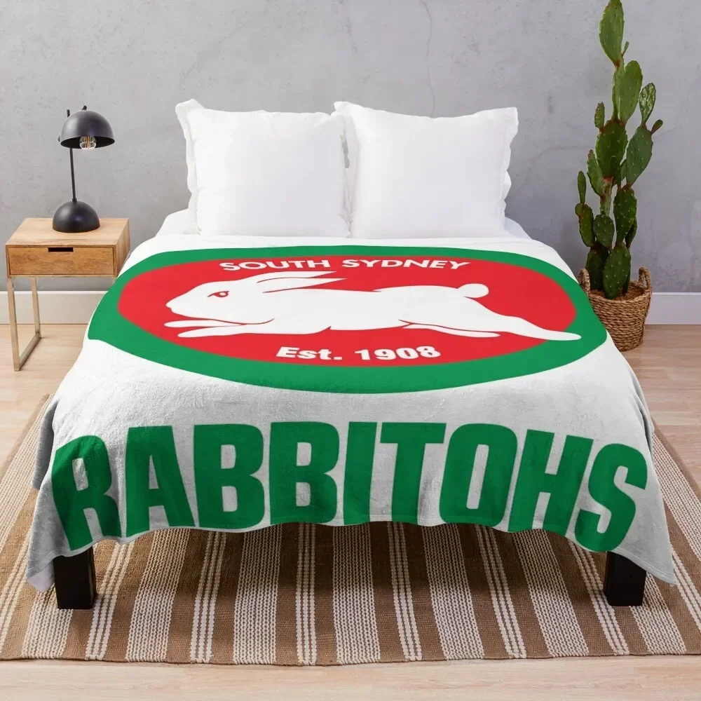 south-rabbitohs Throw Blanket Polar Thermal blankets and throws For Baby Blankets