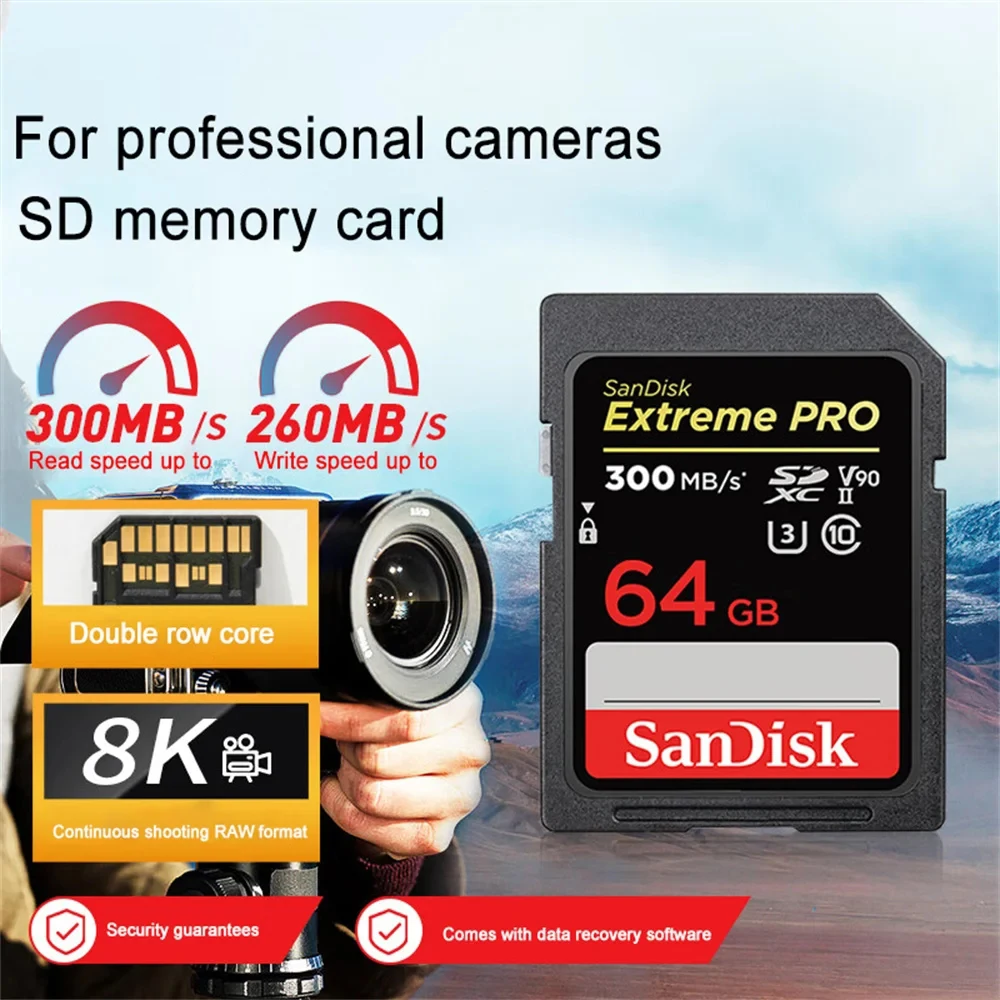 بطاقة ذاكرة 4K SD U3 excreme PRO 6K UHD فيديو 8K C10 V30 V60 V90 بطاقة ذاكرة SDHC c sdxd 4K SD Card U3 Extreme PRO 6K UHD Video 8K C10 V30 V60 V90 Memory Card SDHC SDXC sd Cards UHS-I UHS-II for 1080P 3D 4K 8K Camera