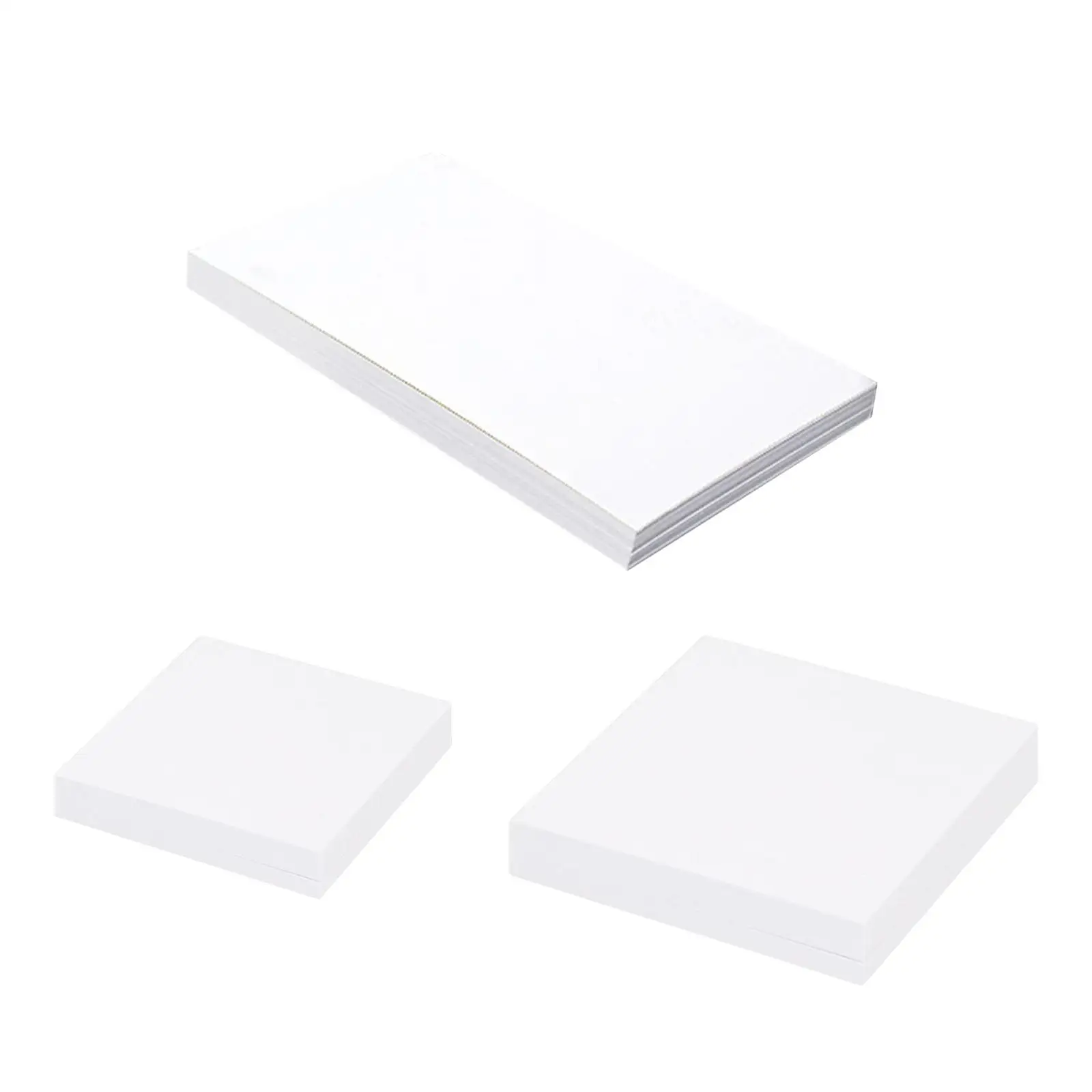 50 Pieces Mixing Pads Poly Coated Professional 2 Sides for Experiment