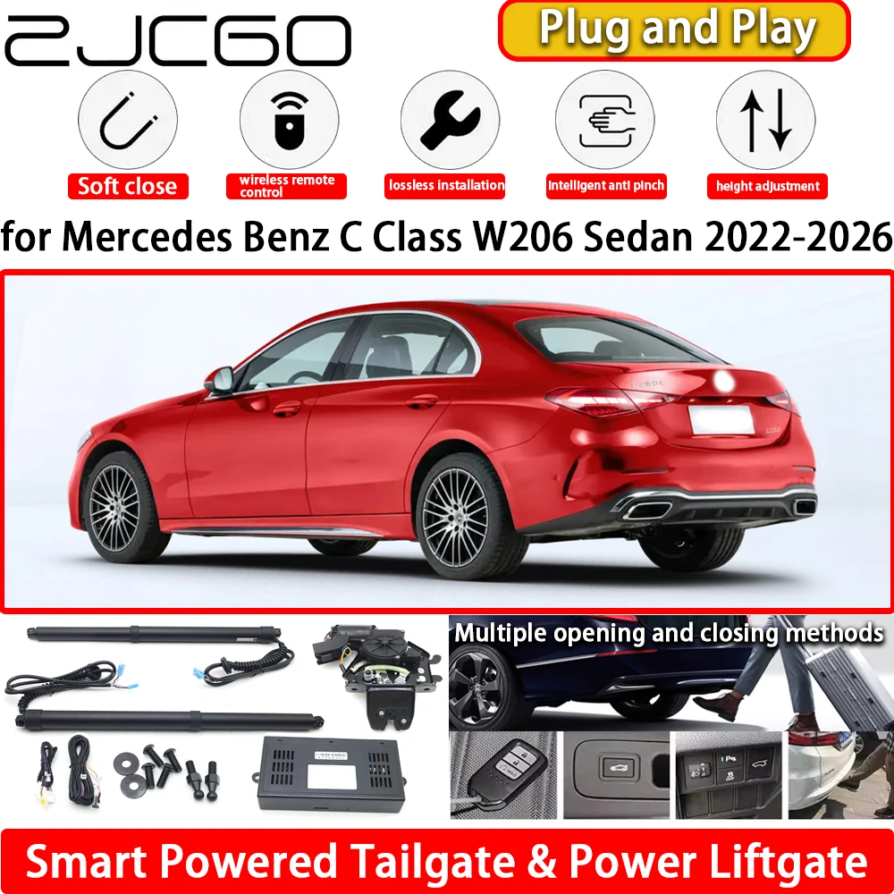 

for Mercedes Benz C Class W206 Sedan 2022-2026 OEM Automatic Electric Powered Tailgate Power Liftgate Tail Gate Lift Kit System