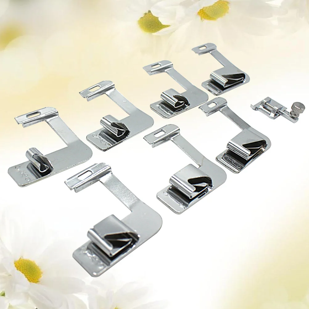 

Durable Metal Sewing Machine Presser Foot Set Easy Installation for Various Sewing Machines Including Old Models and Lightweight