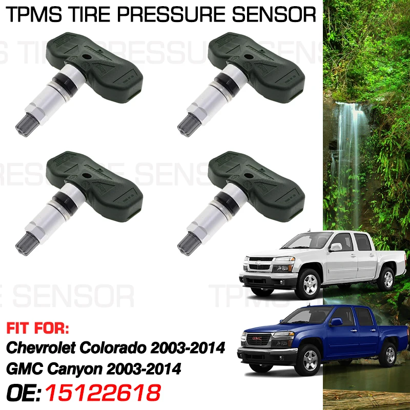 For Holden Chevrolet Colorado GMC Canyon 2003-2014 2011 2007 315 MHz Tire Pressure Monitoring Sensor 15122618 20927604 974-008