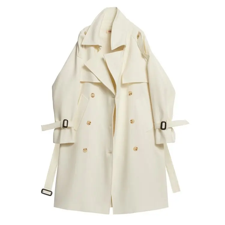 

2026 Spring and Autumn Women's Windbreaker Coat Commuter Oversized Windbreaker