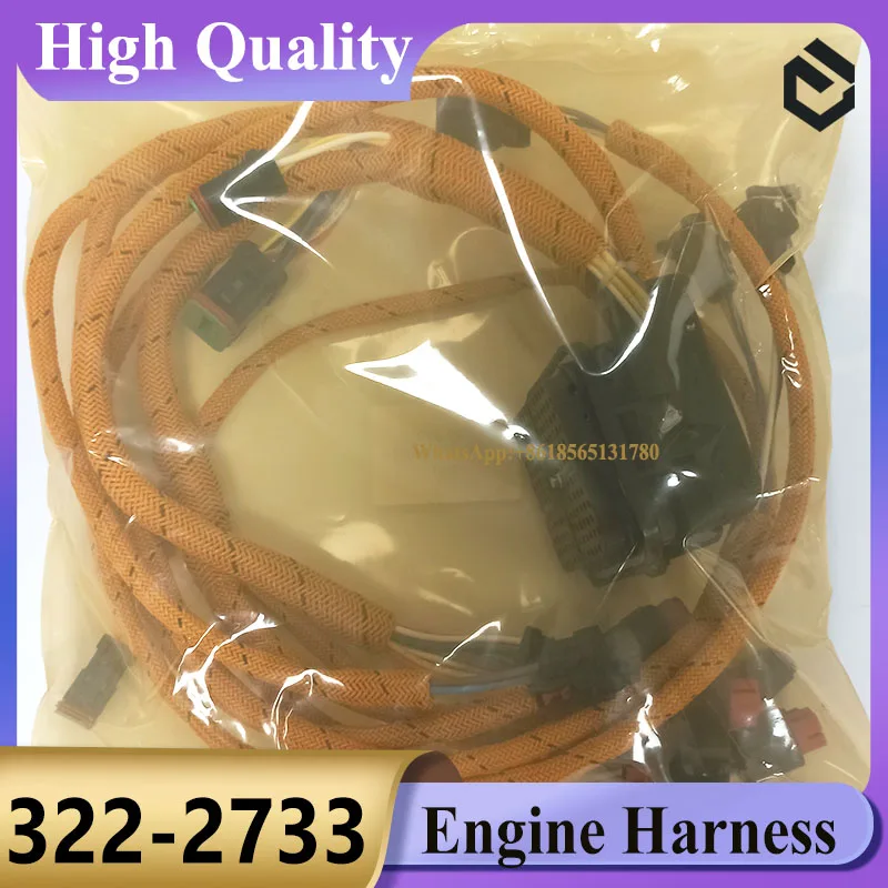 

Excavator E324D E325D E329D C7 Engine Wiring Harness 322-2733 3222733 for Caterpillar CAT