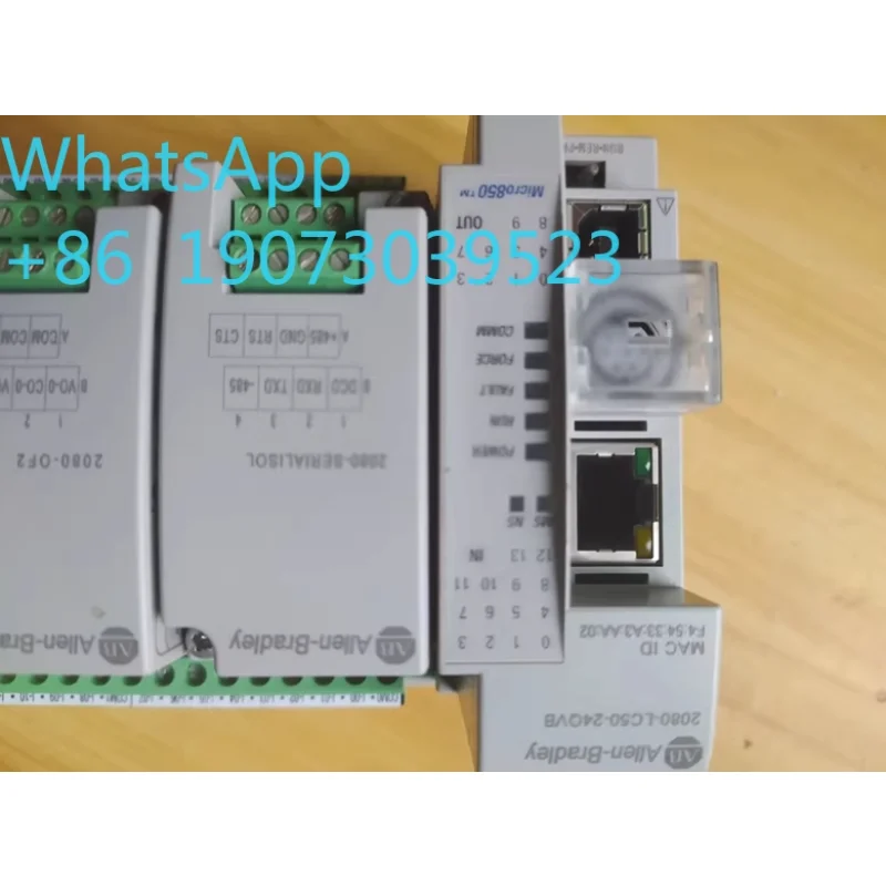 Micro 830 series PLC 2080-LC50-24QvB plus 2 expansion modules,