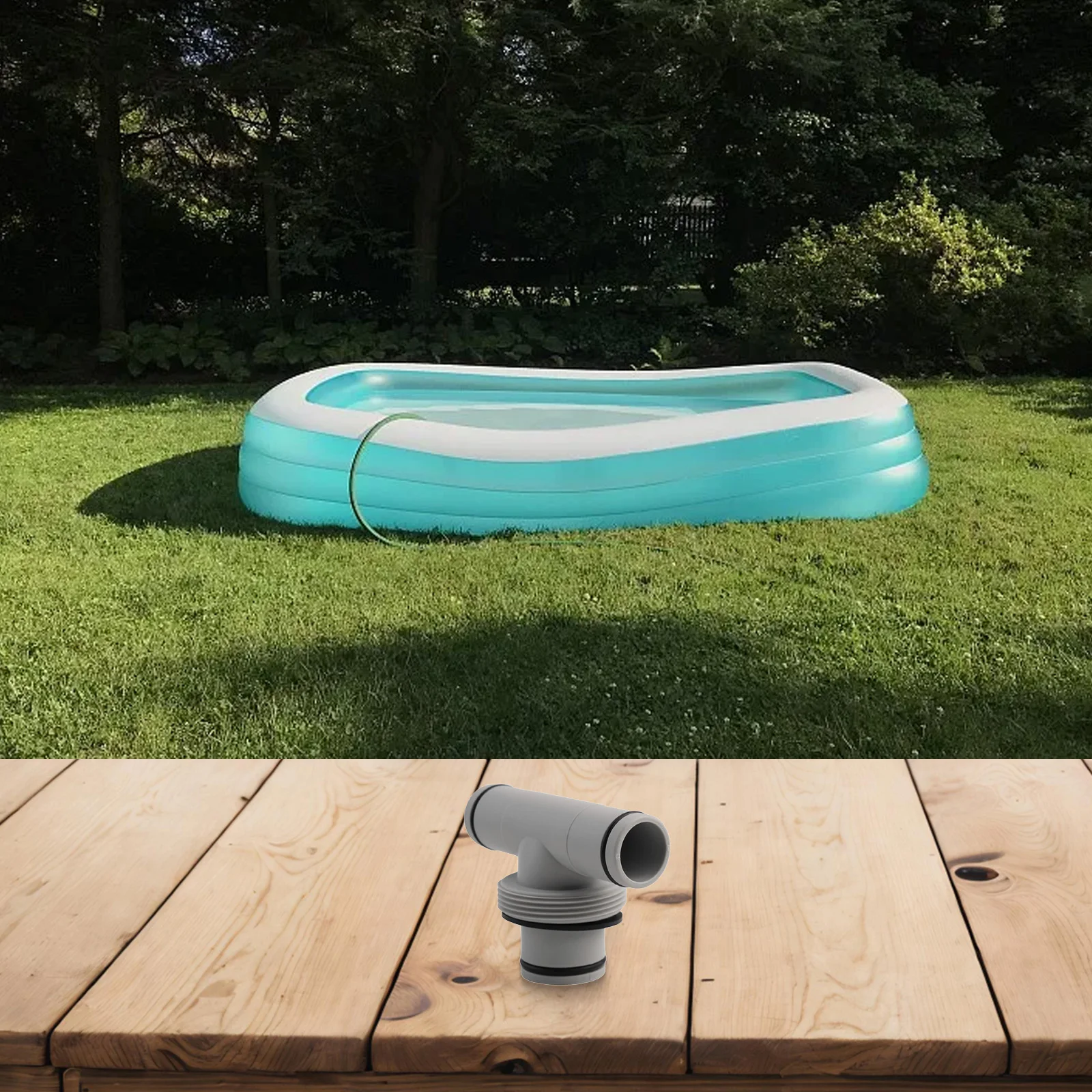 Pool Filtration Connector Pool Hose Connector Easy To Install High-quality PP Material Swimming Pool Filtration For Coleman