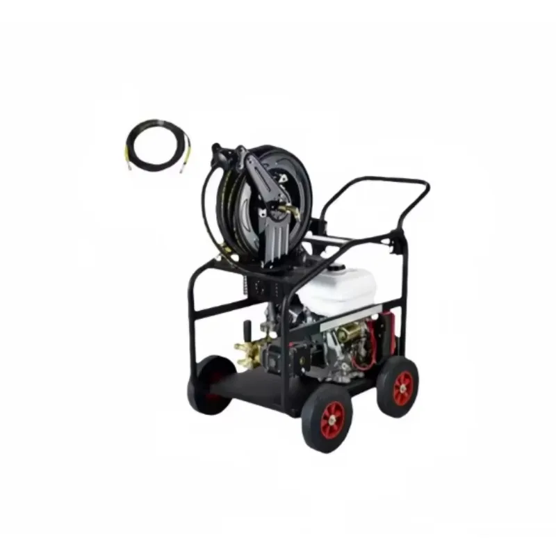 High Pressure Car Cleaning Equipment Mobile Car Washer Industrial Diesel  Car Washing Machine with High-Powered Motor