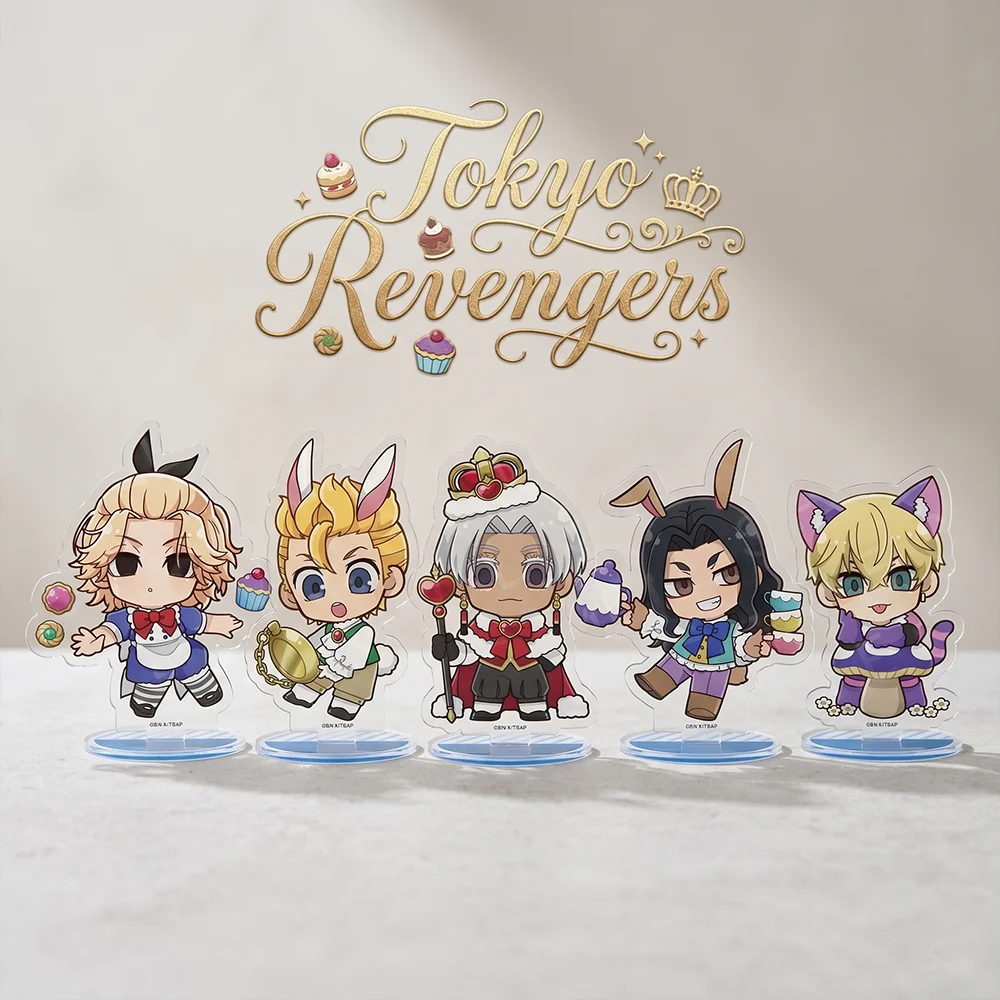 Tokyo Revengers Chibi Style 10CM Double Sided Acrylic Stand keychain 2026 New Anime Stand Mikey Manjiro Sano Gift For Fans