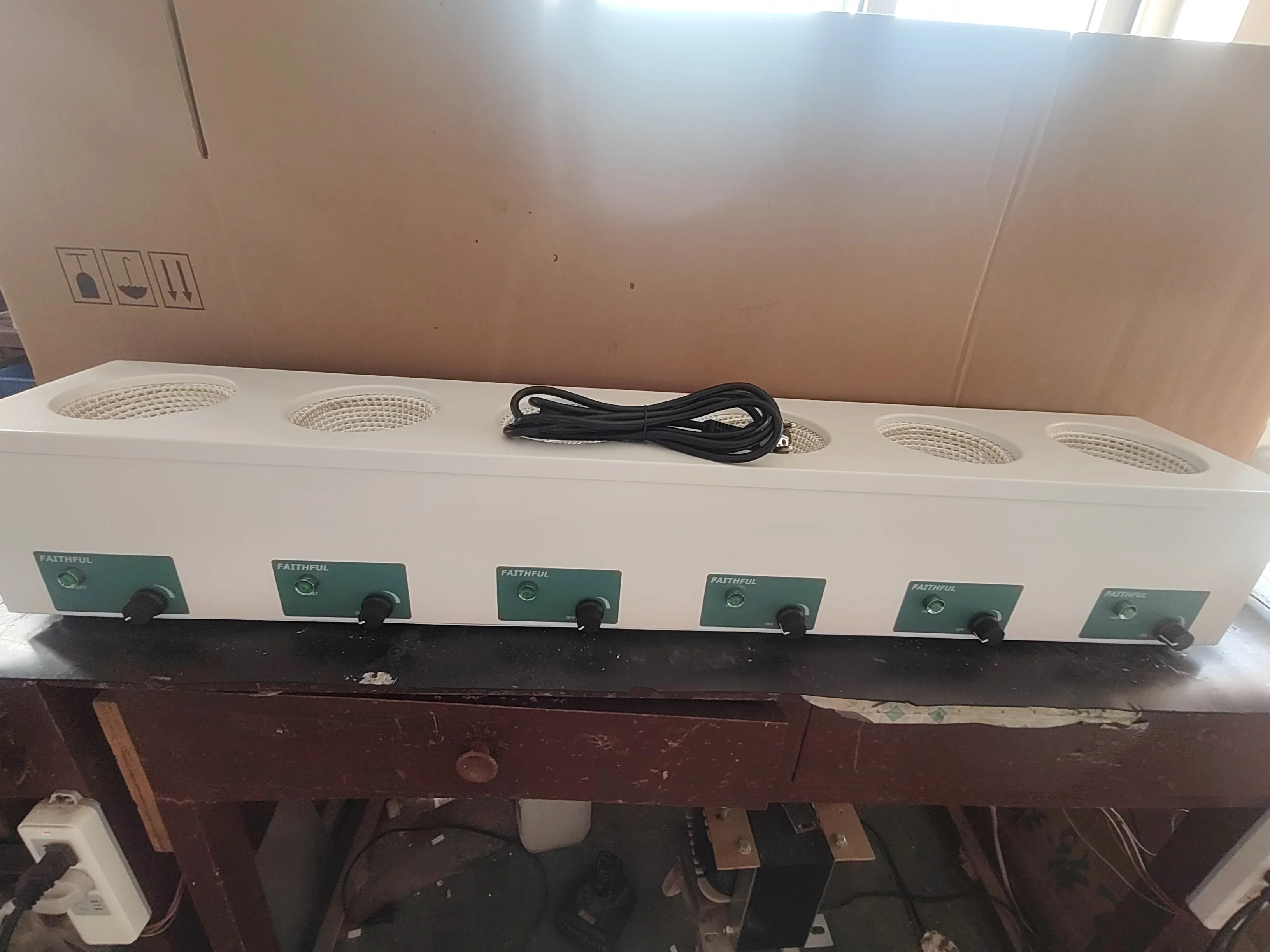 unique 1000ml Laboratory Heating Mantle Six Rows Equipment for Laboratories