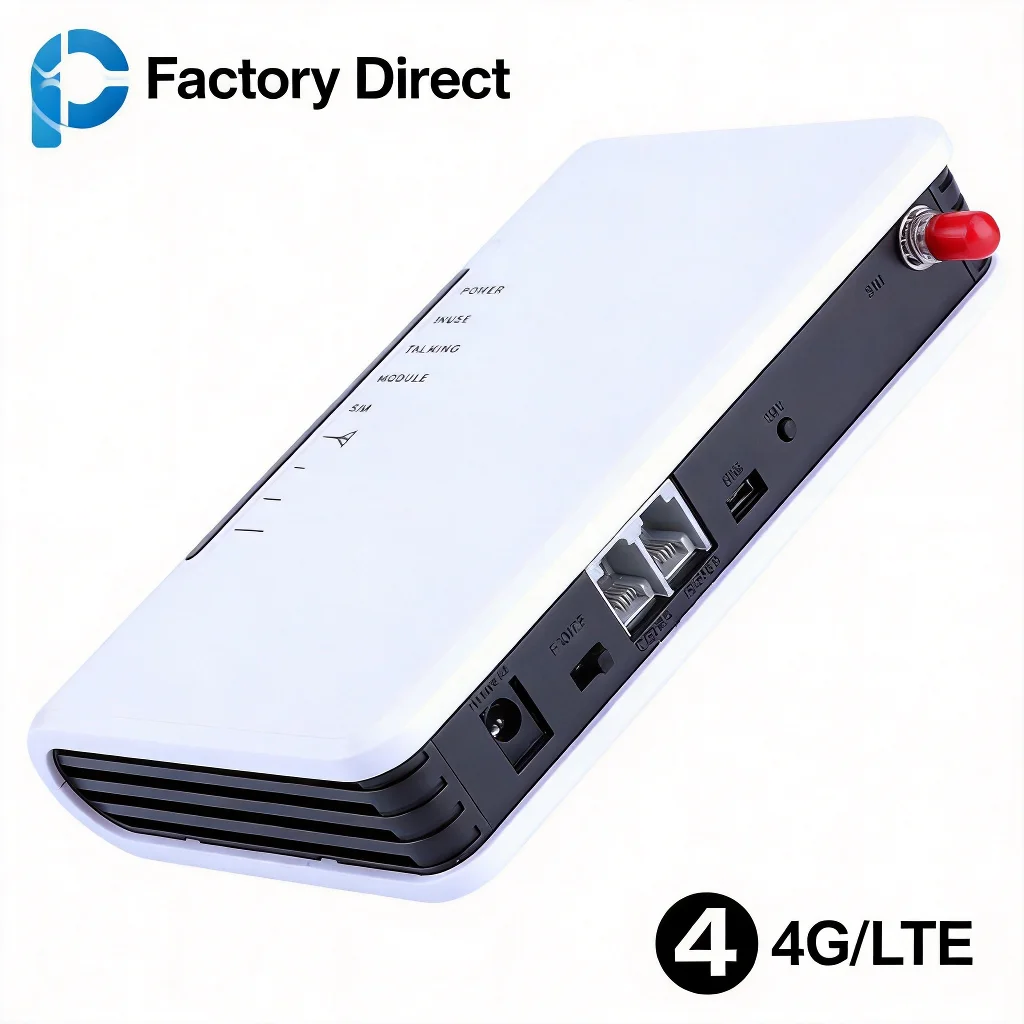 

4G VoLTE Fixed Wireless Terminal LTE FWT with RJ11 Port for PBX Extension, Crystal Clear Voice 4G Wireless Gateway Support SIM C
