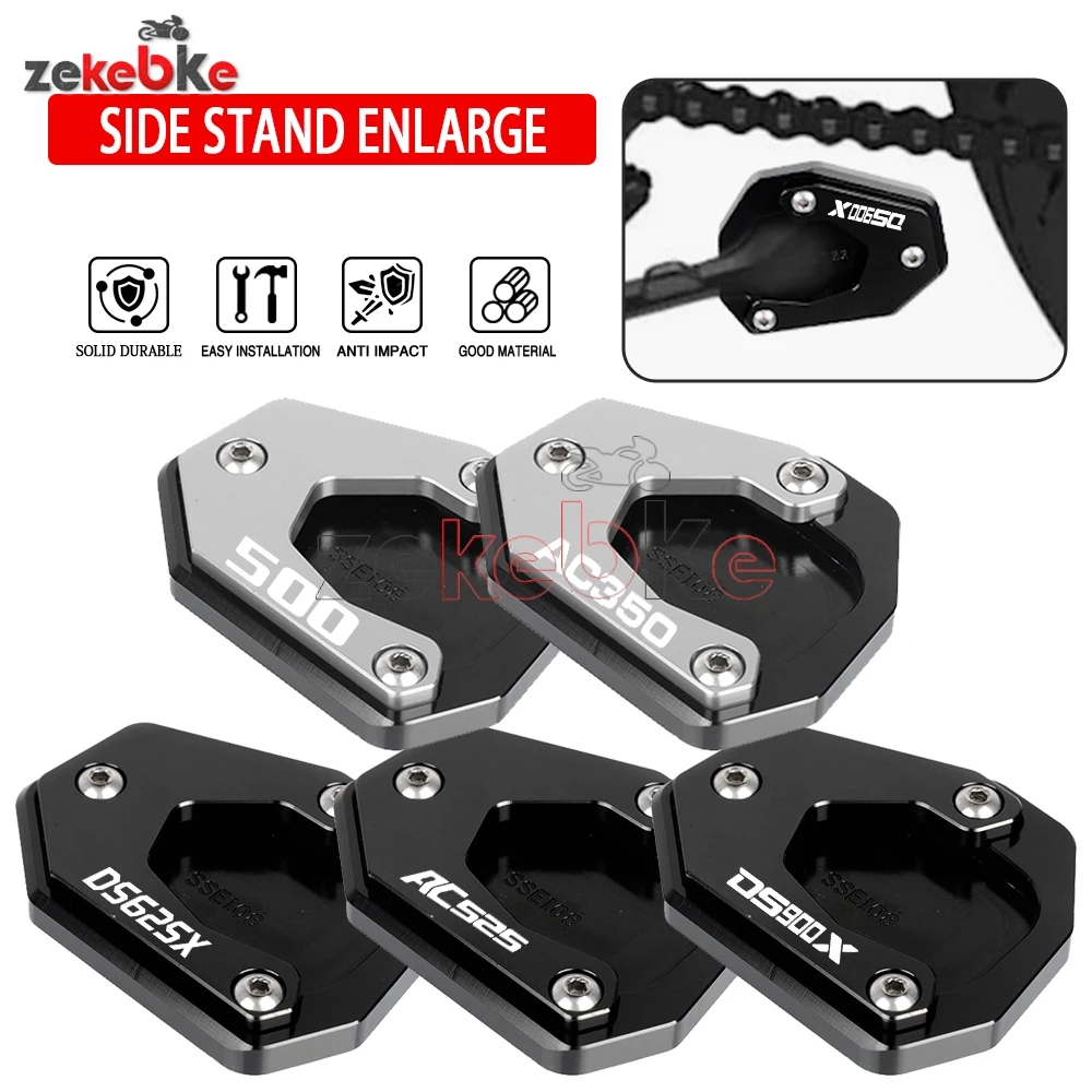 For VOGE DS525 RR525 525R AC525 350AC 650DS 500DS 500R 500AC 650AC RR500S DS500X Motorcycle Sidestand Side Stand Foot Extension