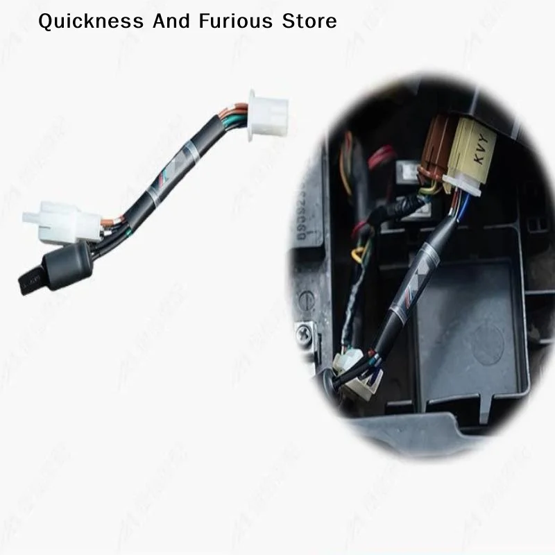 【MO】Motorcycle Modified Start Wiring Harness Plug And Play Heat Resistant Insulation For Upgrade Customization Repair