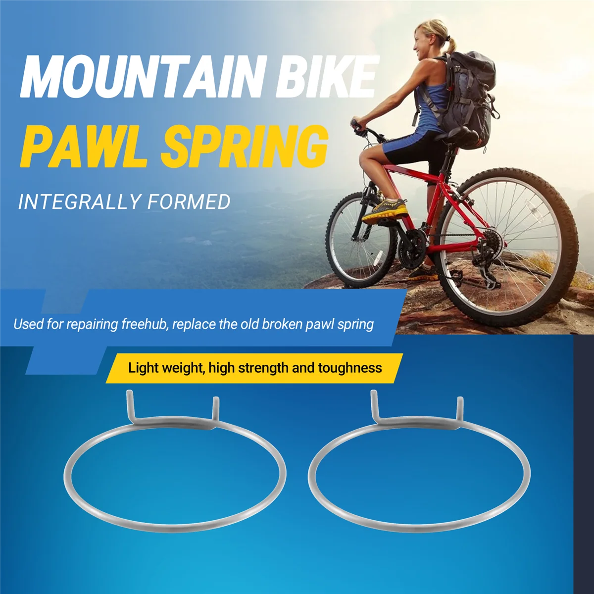 Freehub Pawl Primavera, bicicleta Tower Base, cassete Driver para estrada e substituição Mountain Bike, 5pcs