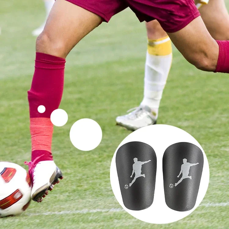 1 Pair Lightweight Soccer Training Shank Board Wear-resistant Football Training Shin Guards Shock Absorbing Soccer Shin Guards