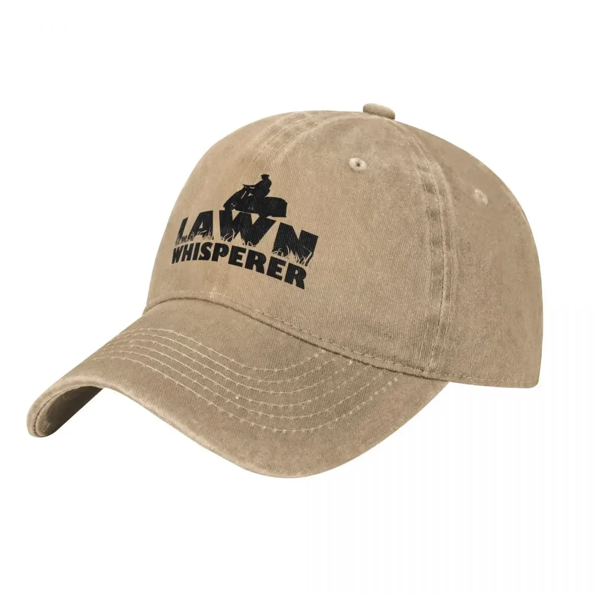 Lawn Mower Whisperer Baseball Cap Big Size Hat New In Hat Golf Wear Men Women's