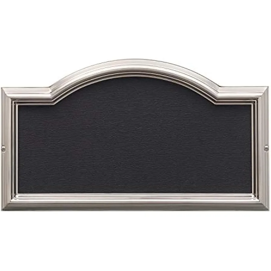 Whitehall Products Standard Wall DeSign-it Arch Plaque Frame Brushed Nickel