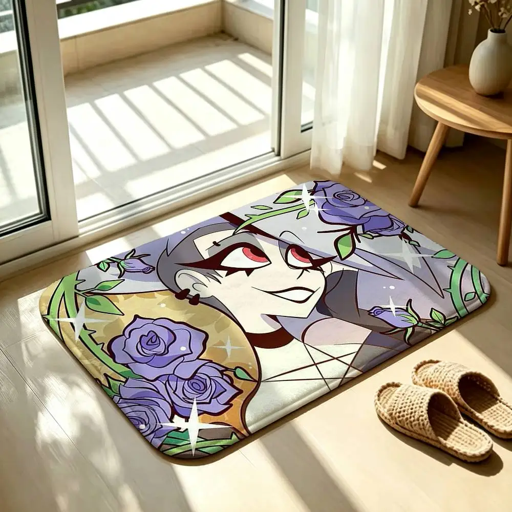 Loona H-Helluva B-Boss Floor Mat Soft Non Slip for Entry Door Bathroom Indoor Home Decorative Carpet