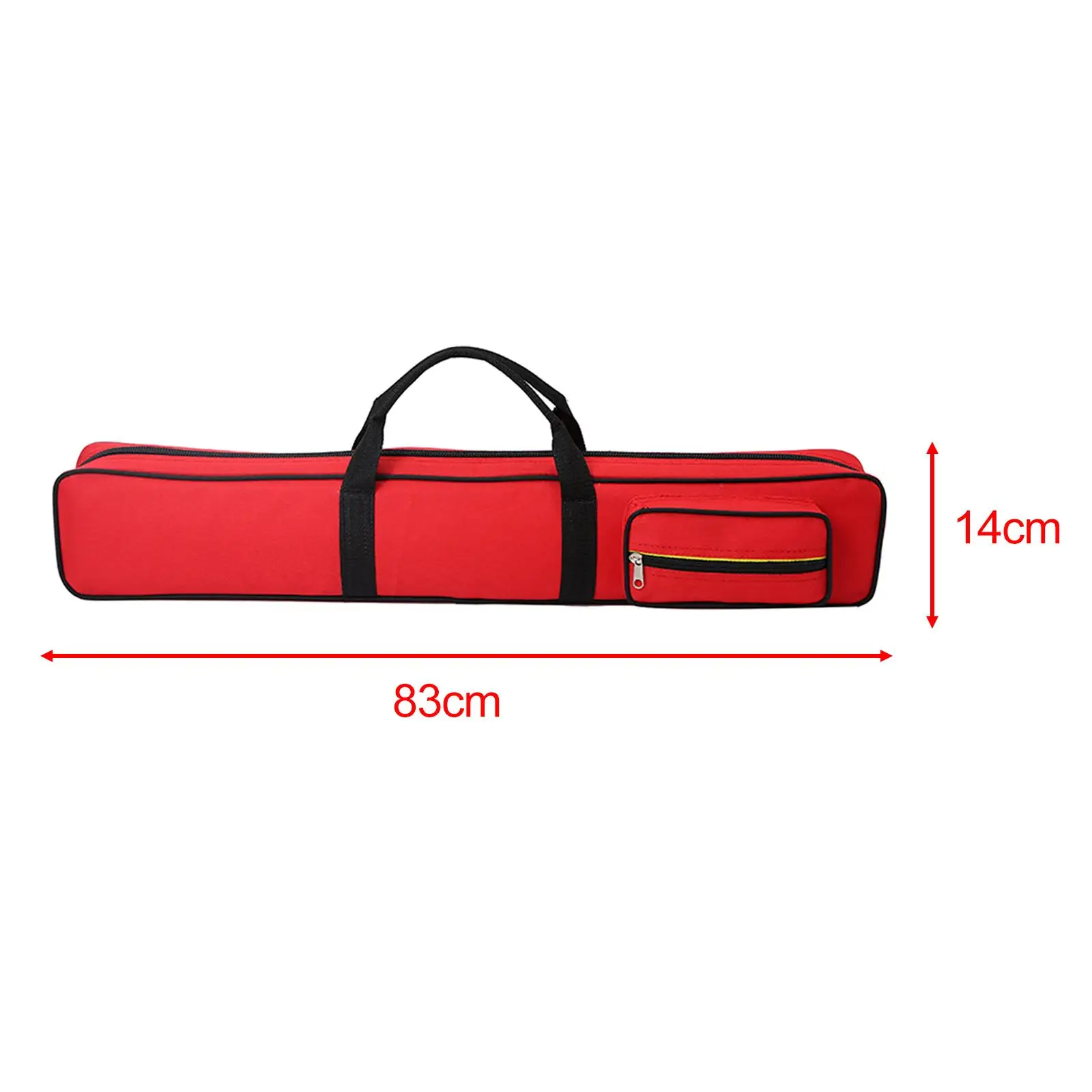 Pool Cue Case Anti Scratch 1/2 Snooker Pool Cue Bag Pool Cue Storage Pouch