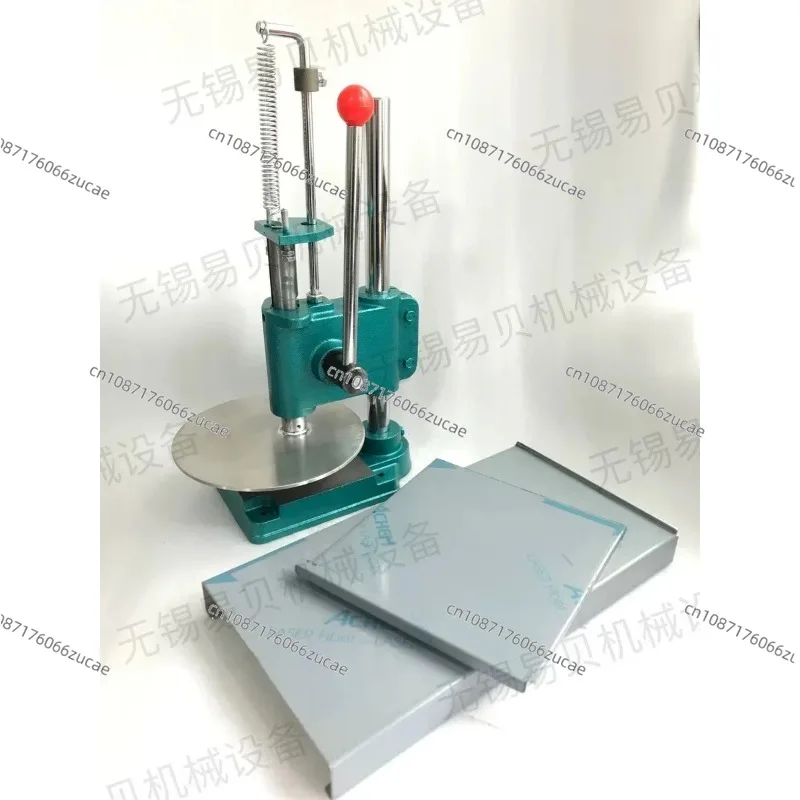 Máquina de imprensa de bolo comercial mão formando rolo restaurante arroz bolo suporte primavera manual pato assado