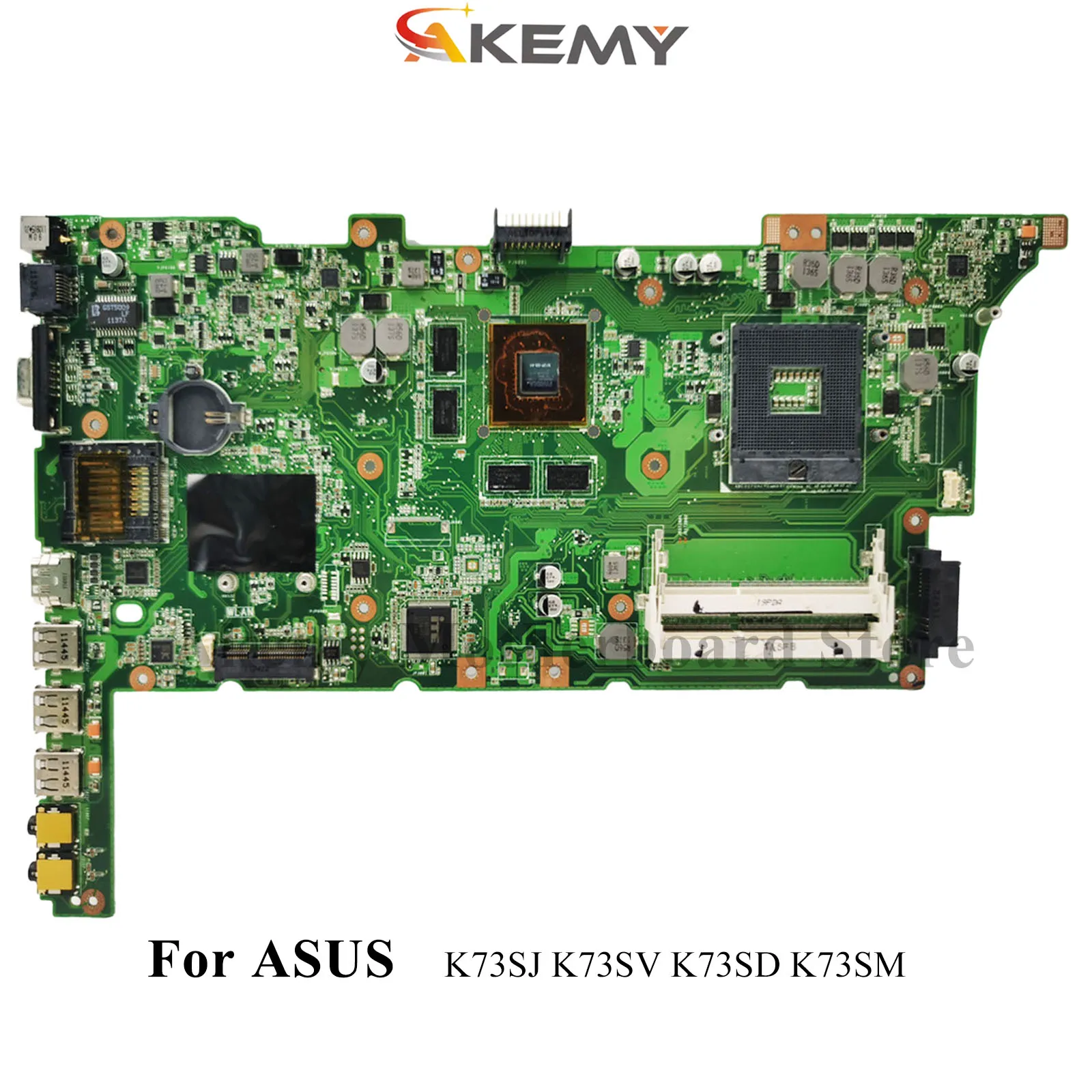 K73SD اللوحة الأم للكمبيوتر المحمول ASUS K73SJ K73SM K73SD K73S K73SV اللوحة الرئيسية للكمبيوتر المحمول في المخزون 100% اختبار موافق الشحن السريع stk #1