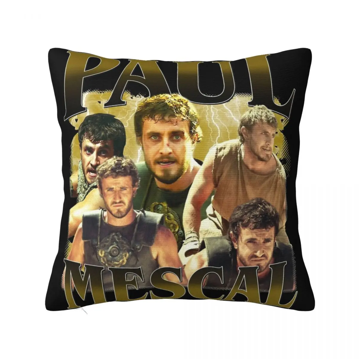 Paul Mescal Pillowcase Soft Polyester Cushion Cover Gift Throw Pillow Case Cover Home Square 45*45cm