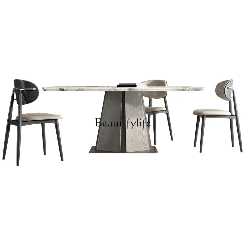 

ls 18ls 18Marble dining table Italian minimalist rectangular designer light luxury high-end dining table