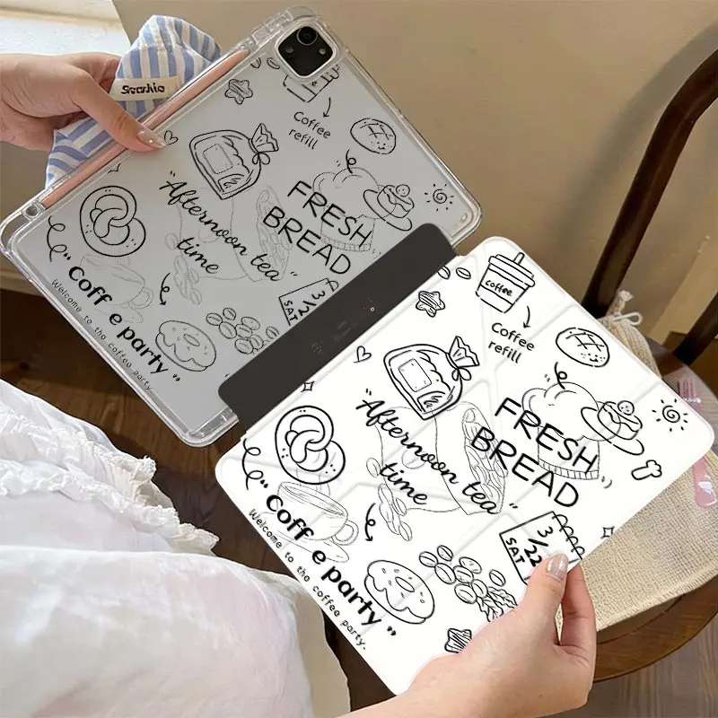 Multi View Angles 3+Y Fold Case For IPad Mini6 8.3 Pro 11 2024 iPad A16 2025 11th Air11/13inch iPad10.2 7/8/9th 4/5th 10.9