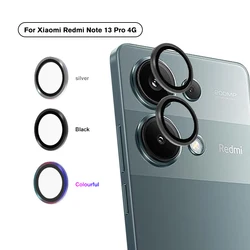 Aluminum Alloy Tempered Glass Camera Ring for Xiaomi Poco M6 Pro M6pro 4G Lens Protective Screen Protector On poko Little M 6Pro