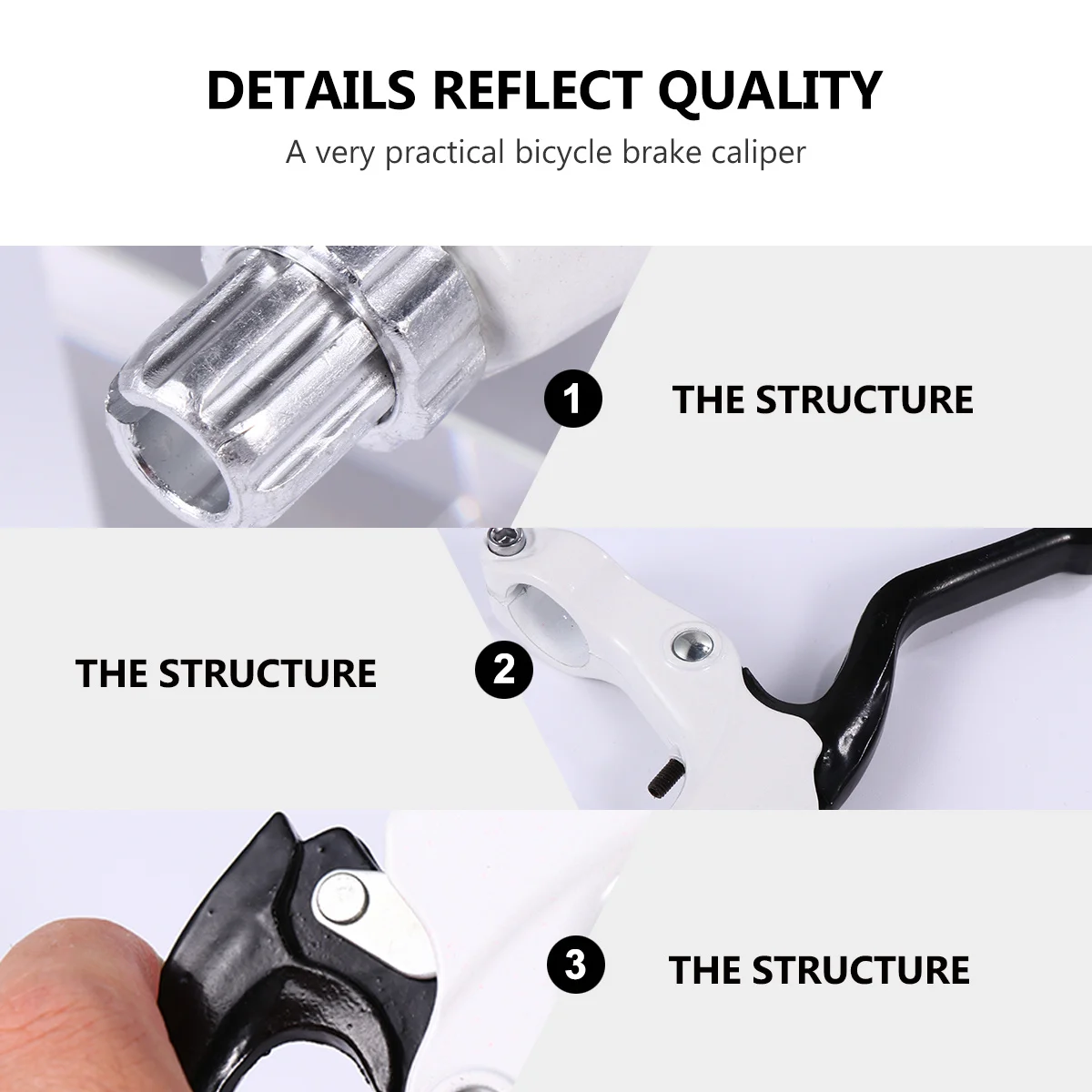 

1 Pair Universal Alloy Bike Brake Lever For Mountain Road Bicycle Lightweight Durable Cycling Parts Replacement Accessory
