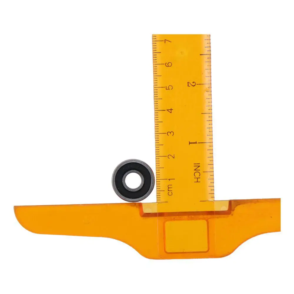 

10 шт. 607-2RS радиальный шарикоподшипник 7 мм x 19 мм x 6 мм однорядные двойные герметичные подшипники из углеродистой стали предварительно смазанные