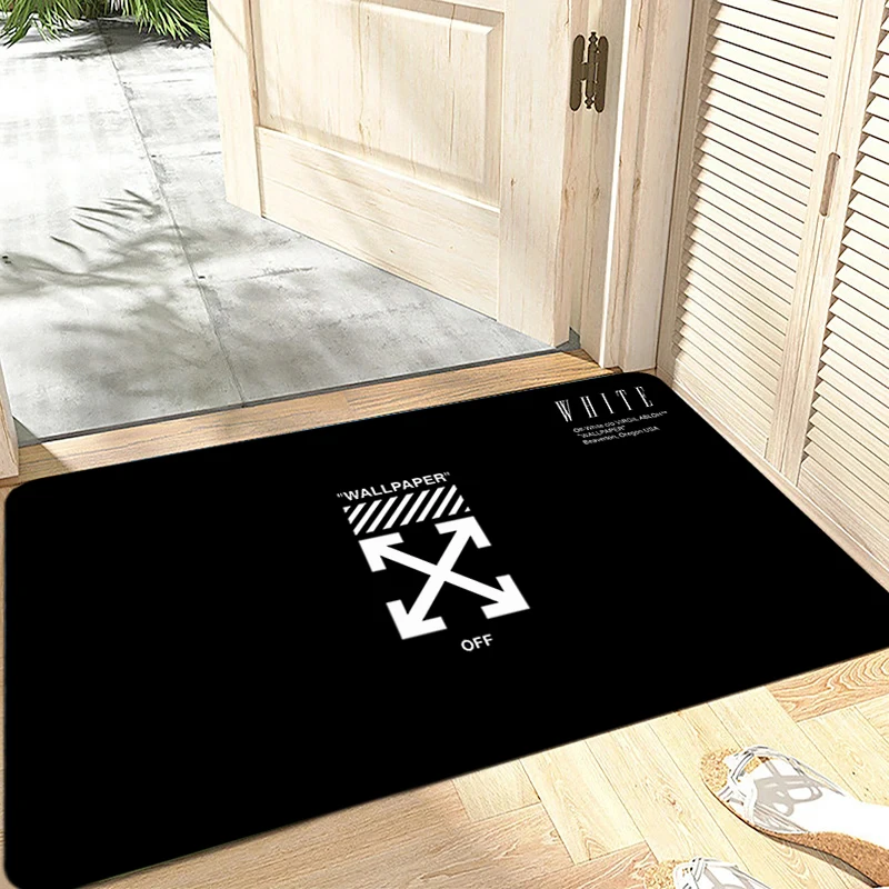الحصير الباب الداخلية السرير القدم البساط ترحيب الكلمة حصيرة للمدخل أوف وايت لينة المدخل السجاد المطبخ السجاد رقيق ديكور المنزل