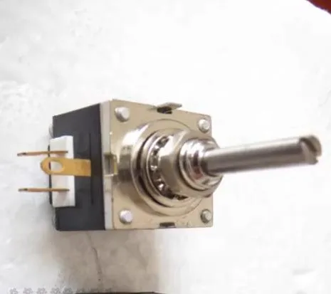 M-10K-OHM gold-plated foot 10K single link potentiometer handle length 19MMX3 aperture 6MM imported American AB antique