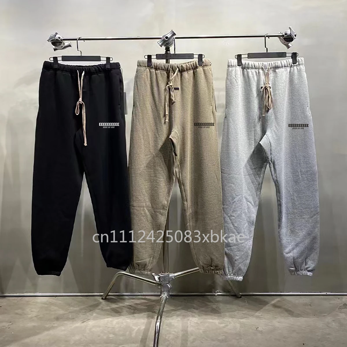 

SS25 Double Line Men's Sweatpants Luxury Design Men's Silicone Letter Logo Casual Pants Designer Brand Loose Cotton Leggings