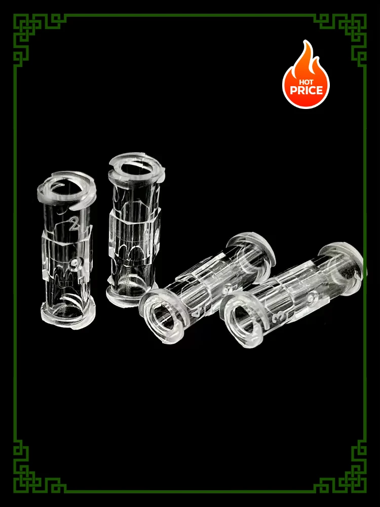 Luer Lock Double Helix Sterile Luer Lock Adapter Leak Proof Transparent Plastic Syringe Connector