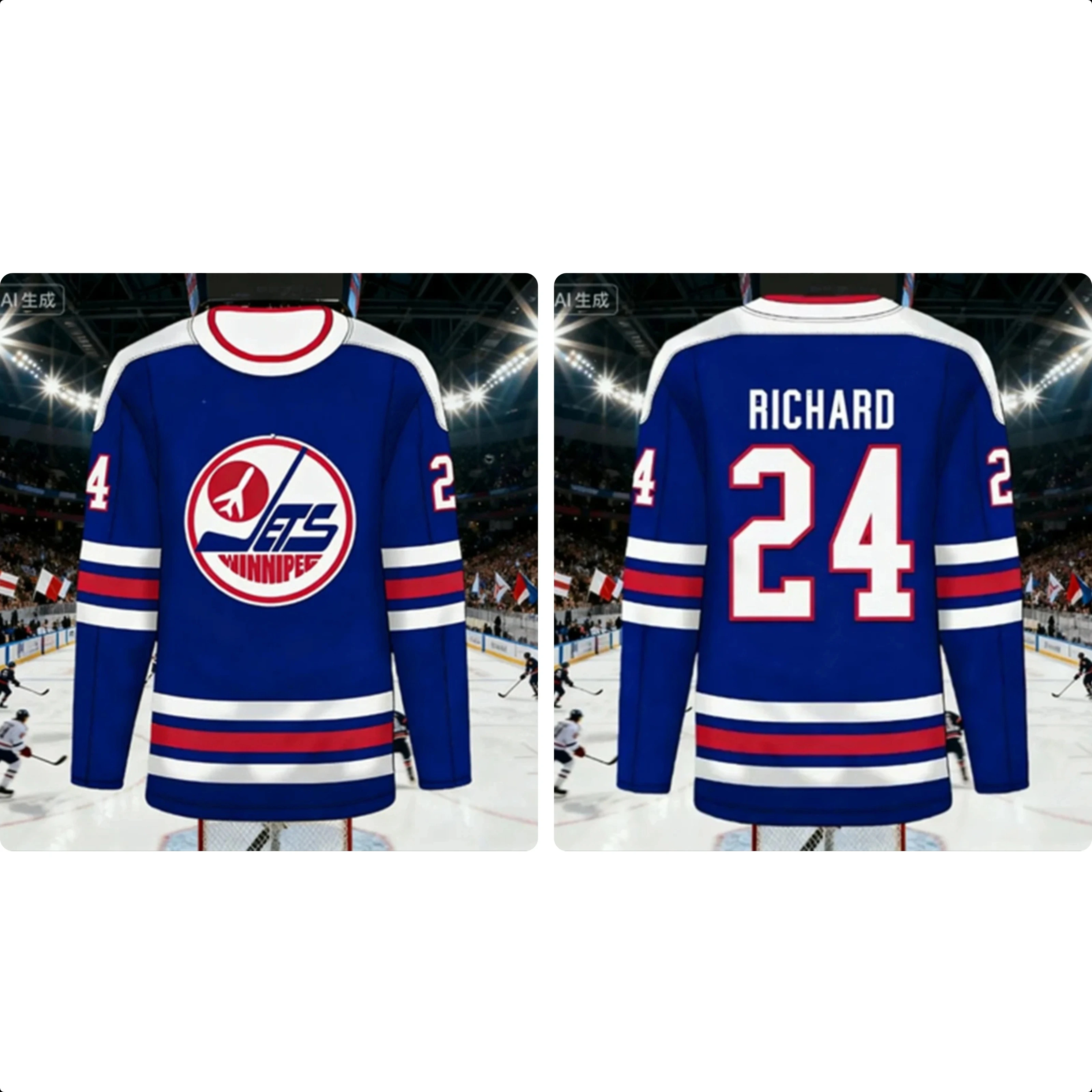 2026 NEW FASHION FAN SUPPORTERS ICE HOCKEY ENTHUSIASTS 3D PRINTED LONG-SLEEVED CHILDREN'S TRAINING T-SHIRT