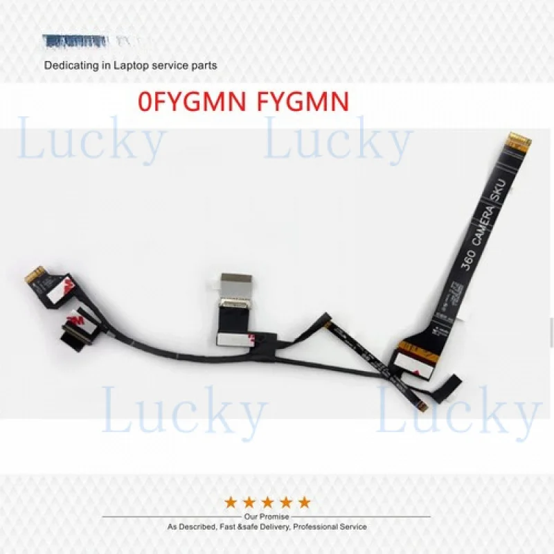 f   New 0FYGMN FYGMN For Dell Latitude 9510 2-IN-1 30pin LVDS Cable Screen Wire Line