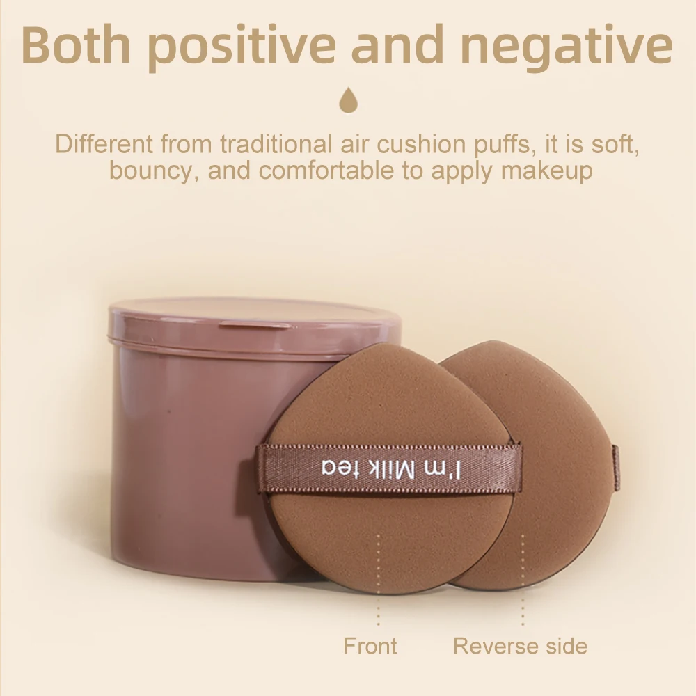 7 قطع من أدوات التجميل المنتفخة للمكياج، إسفنجة مكياج للنساء، خلاط منتفخ لبودرة الأساس العملاقة