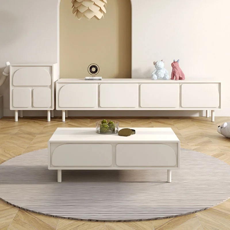 

New Design Tv Unit Wall Cabinet Stand And Coffee Table Set Wooden Tv Storage Cabinet Living Room