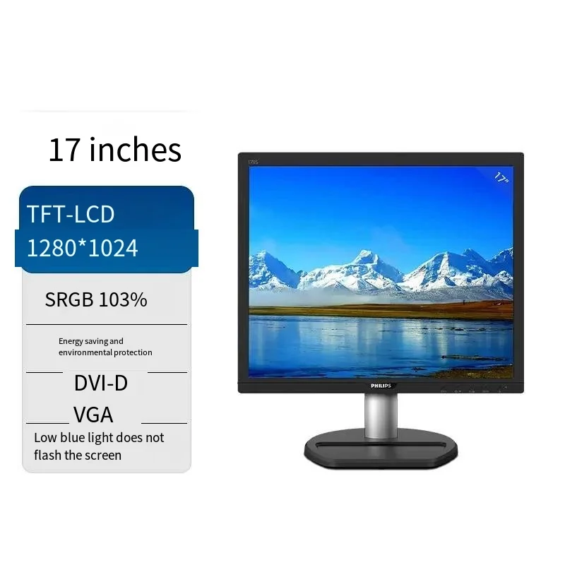 Monitor LCD 16-20 "layar desktop display 16-20 inci