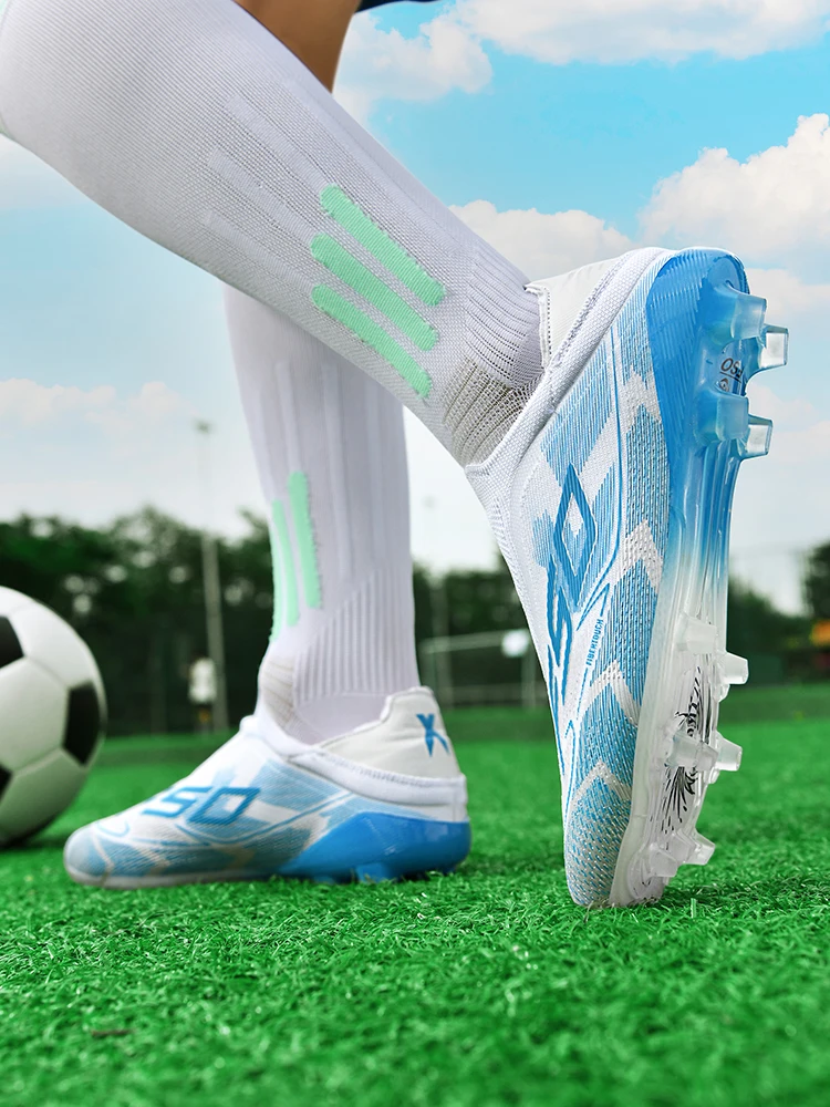 Herren Fußballschuhe Neu Rasen-Tennis-Schuhe für Erwachsene Atmungsaktive Ultraleichte Outdoor-Sport Herren Fußballschuhe Sneakers – Detail 28