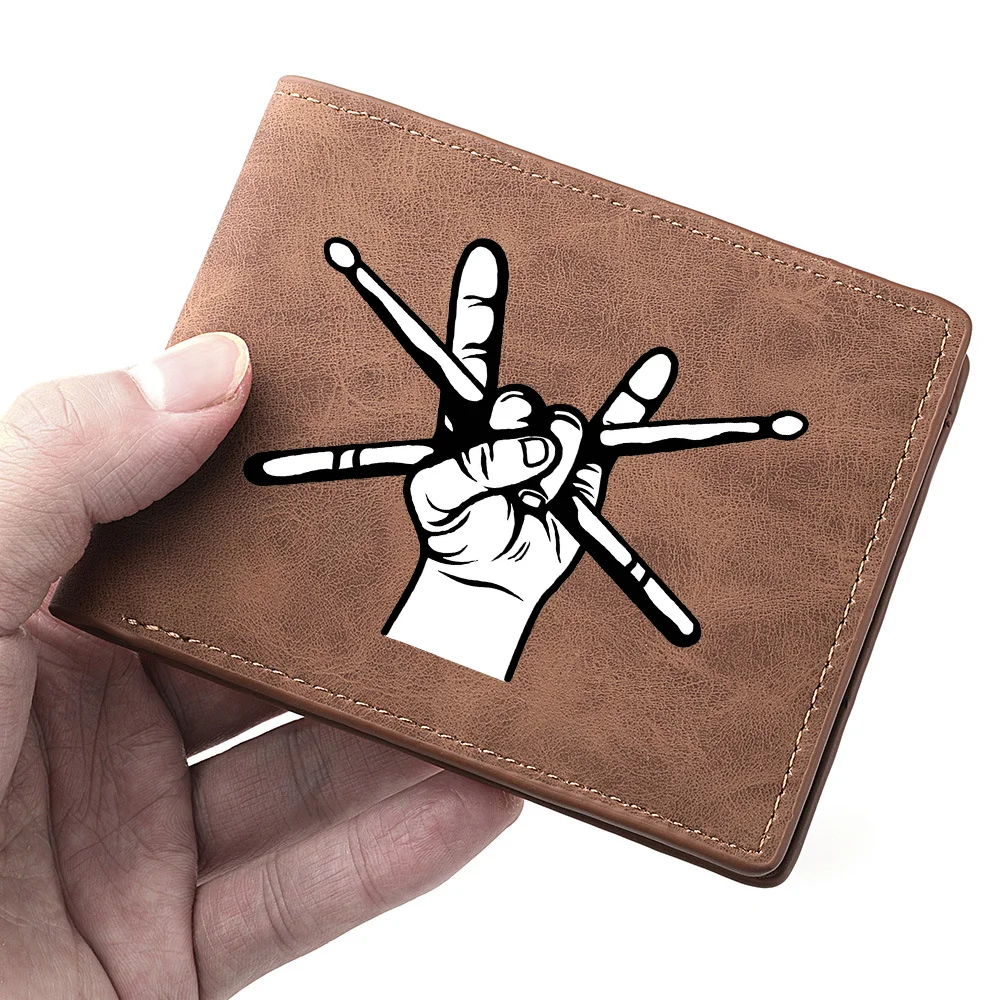 Men's Short PU Leather Wallet with Multiple Card Slots, Ultra-thin Mini Purse, Classic Zipper-style Coin Pocket Purse