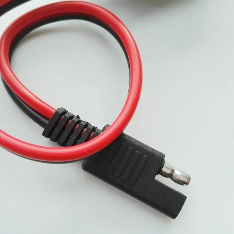 Female Cigarette Lighter Socket to Sae with Sae 2 Pin Quick Release Disconnect Connector Plug 14AWG Extension Cable