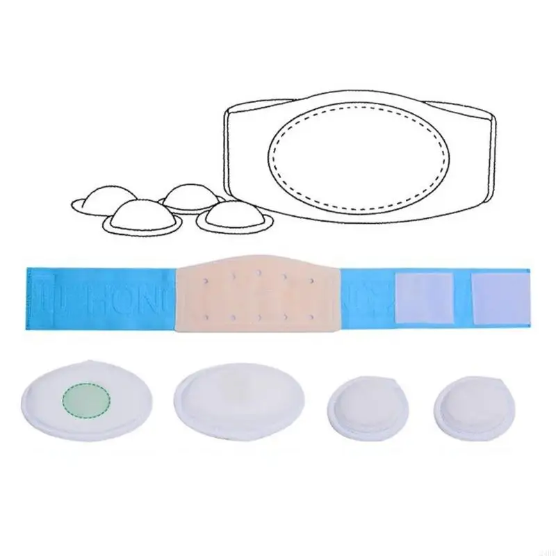 حزام دعم الفتق السري للطفل قابل للتعديل ناعم ومريح وثابت 24BE