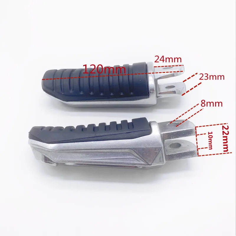 Motorcycle Bandit Front Footrests Foot Pegs pedal For Suzuki V-Strom 650 DL650 GSX1300R GSX1300 Hayabusa GSX650F GSX1400 B-King