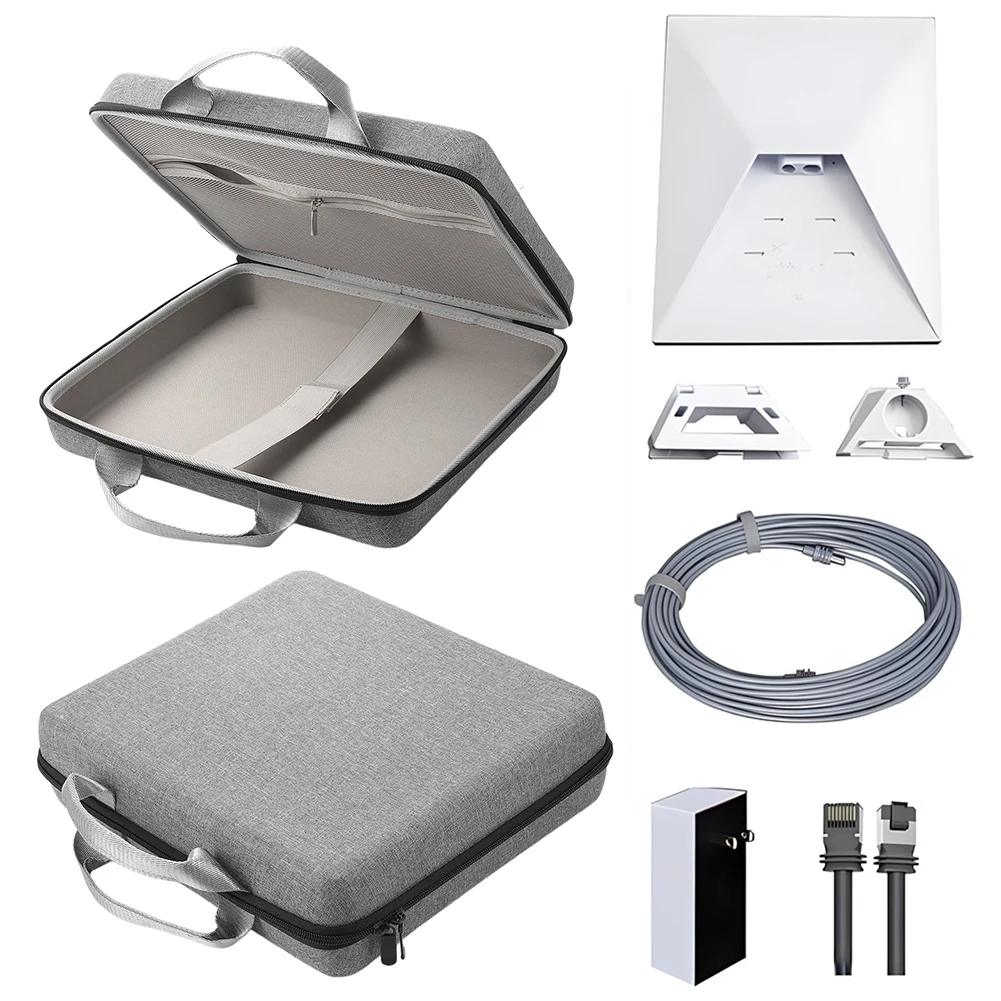 

Для Starlink мини-маршрутизатор коробка для хранения противоударный портативный защитный ящик для маршрутизатора спутниковый приемник защитная сумка подарок для друга